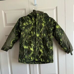 Columbia Kids “Whirlibird Interchange” Snow Jacket, Size S, TWO JACKETS IN ONE